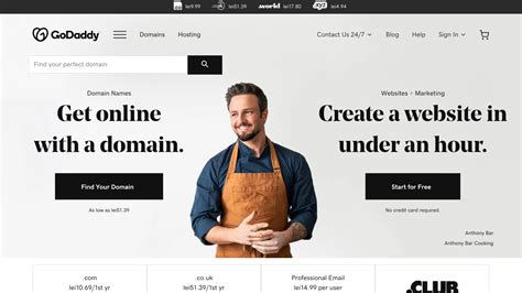 godaddy official website.